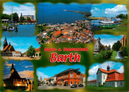 73948056 Barth_Osteebad Hafen Und Boddenstat Teilansichten  - Barth