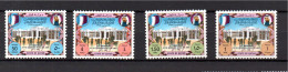 Qatar 1987 Set Sheik Khalifa Coronation Stamps (Michel 900/03) MNH - Qatar