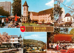 73947994 Loerrach Markt Museum Am Burghof Kirche Ev Alten Und Pflegeheim Camping - Loerrach