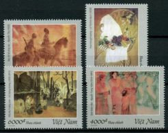 Vietnam Viet Nam MNH Perf Stamps 2019 : Silk Art Painting / Horse / Fruit (Ms1106) - Viêt-Nam