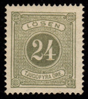 Sweden - Scott #J8 Unused Postage Due 1874 - Ongebruikt