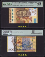 Kazakhstan 1000 Tenge, 2013, Paper, IBNS Winner Note, PMG68 - Kazakhstán