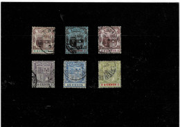 MAURITIUS ,6 Pezzi Usati ,qualita Ottima - Maurice (1968-...)