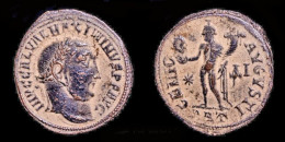 Maximinus II Daia AE Follis Genius Standing Left - La Tetrarchía Y Constantino I El Magno (284 / 307)