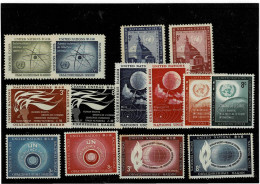 NAZIONI UNITE ,7 Serie Nuove MH ,qualita Ottima - Unused Stamps