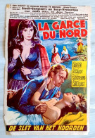 Affiche Ciné LA GARCE DU NORD (MARGIT CARLQVIST Margareta Fahlén) 35X50 1951 - Affiches & Posters