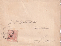 CARTA 1892  MADRID A LEON - Covers & Documents