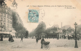 FRANCE - Paris - Avenue D'Orléans Prise De L'église De Montrouge - Animé - Carte Postale Ancienne - Other Monuments