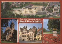72465191 Bad Hersfeld Fliegeraufnahme Stiftsruine Rathaus Dudendenkmal Bad Hersf - Bad Hersfeld