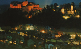 DEU02 02 11 - BURGHAUSEN - LÄNGSTE BURG DEUTSCHLANDS MIT FESTBELEUCHTUNG - Burghausen