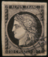 X987 - CERES N°3 - GRILLE NOIRE - 1849-1850 Cérès