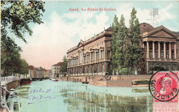 BELGIQUE - Gent - Vue Générale Du Palais De Justice - Colorisé - Carte Postale Ancienne - Gent