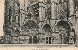 FRANCE - Bourges - Portail De La Cathédrale -  Carte Postale Ancienne - Bourges