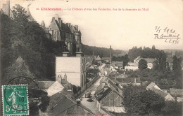 FRANCE - Châteaudun - Le Château Et Rue Des Fouleries, Vus De La Descente Du Mail - Carte Postale Ancienne - Chateaudun