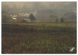 CPSM / CPM 10.5 X 15 Prestige CHARENTE Brume Matinale Sur Un Village  église - Poitou-Charentes