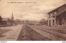 76 YERVILLE VUE PRISE DE LA GARE - Yerville