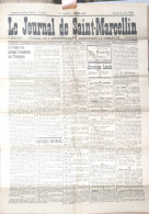 Hebdomadaire - Le Journal De Saint-Marcellin (Isère) N° 2442 Du 24 Juin 1939 (Politique D'Armements...) Timbre Taxe - Altri & Non Classificati