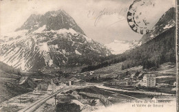 FRANCE - Gare De Vallorcines Et Vallée De Bérard - Chalets Et Montagnes Enneigées - Carte Postale Ancienne - Andere & Zonder Classificatie