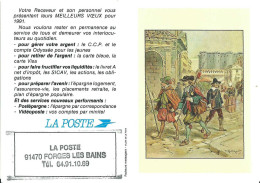 Calendrier De Poche - 1991 - Facteurs Messagers - Grand Format : 1991-00