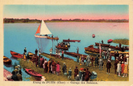 FRANCE - Etang Du Puits - Garage Des Bateaux - Carte Postale Ancienne - Autres & Non Classés