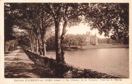 FRANCE - Environs D' Aubigny Sur Nere - Le Château De La Verrerie - L'Avenue Et L'étang - Carte Postale Ancienne - Aubigny Sur Nere