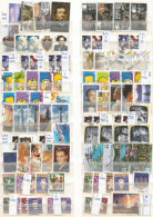 USA Selection 2009 Yearset 96 Pcs OFF-Paper Mostly VFU Incl.HV Old Faithful, Coil # + Simpson + HVs+ Flags + ATM Bklt ! - Gebruikt