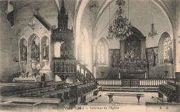 FRANCE - Vailly - Intérieur De L'église - Carte Postale Ancienne - Sonstige & Ohne Zuordnung