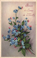 FANTAISIES - Pensée Du Camp De Mailly - Fleurs - Carte Postale Ancienne - Other & Unclassified