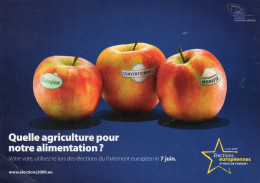 CPM - D  - ELECTIONS EUROPEENNES 2009 - QUELLE AGRICULTURE POUR NOTRE ALIMENTATION ? - Politieke Partijen & Verkiezingen