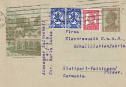 Bulgarie Entier Postal Illustré Pour L'Allemagne 1936 - Postkaarten