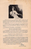 CPA THEMES CELEBRITES FEMMES CELEBRES LOUISE DE BETTIGNIES HEROINE GUERRE WW1 LEGION HONNEUR 1916 DOS DIVISE NON ECRIT - Femmes Célèbres