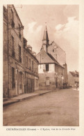 CPA Chénérailles-L'église Vue De La Grande Rue      L2504 - Chenerailles