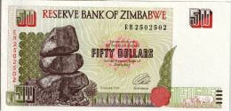 ZIMBABWE - 50 Dollars 1994 UNC - Zimbabwe