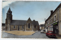 Marolles Les Braults Place De L'eglise - Marolles-les-Braults