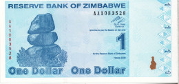 ZIMBABWE - 1 Dollars 2009 UNC - Zimbabwe