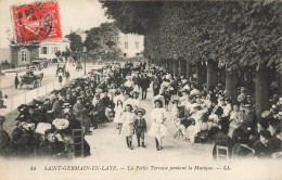 FRANCE - Saint Germain En Laye - La Petite Terrasse Pendant La Musique - LL - Carte Postale Ancienne - St. Germain En Laye