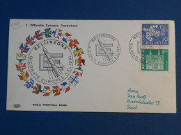 BW0 SUISSE  BELLE LETTRE OFFICIELLE 1981 A BASEL+ROCKET + AFFRANCH. PLAISANT+++ - Andere & Zonder Classificatie