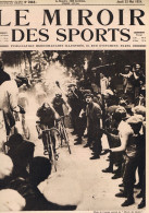 JEUX OLYMPIQUES 1924 -  RUGBY - REVUE - MIROIR DES SPORTS - 22-05-1924 - CYCLISME  - BORDEAUX - PARIS - - Altri & Non Classificati