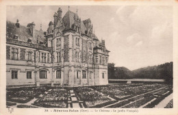 FRANCE - Ménetou Salon - Le Château - Le Jardin - Carte Postale Ancienne - Autres & Non Classés