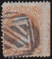 USA    .    Yvert    .    25  (2 Scans)    .    O     .    Cancelled - Used Stamps