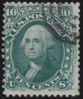 USA    .    Yvert    .    13  (2 Scans)    .    O     .    Cancelled - Used Stamps