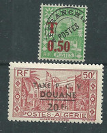 Algérie Taxe N ° 27 / 28 XX  Type De 26/28, Les 2 Valeurs Sans Charnière, TB - Portomarken