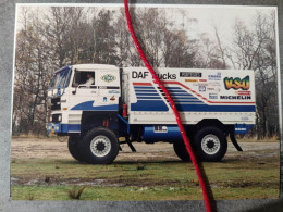 Photo A6 Dakar 1988 De Rooy Daf - Deportes