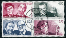 DENMARK 1999  Danish Revue Ex Booklet Used. Michel 1215-18 - Usado