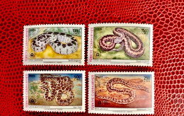 TURQUIE 1991 4v Neuf MNH ** Mi 2938 2941 Reptil Serpiente Reptile Serpent Rettile Schlange TURQUIA TURKEY - Snakes