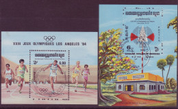 Asie - Kampuchea - 2 BLF - Commémoratifs - 5913 - Kampuchea