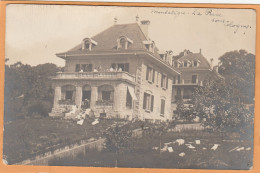 Montalegre Switzerland 1914 Real Photo Postcard - Cologny