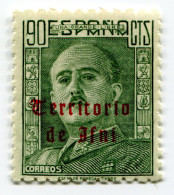 [FBL ● A-03] IFNI - 1948 - Spanish Stamps Overprinted "Territorio De Ifni" In Gothic Script - 90 Cts - Edifil ES-IF 50 - Ifni