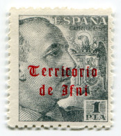 [FBL ● A-03] IFNI - 1948 - Spanish Stamps Overprinted "Territorio De Ifni" In Gothic Script - 1 Pta - Edifil ES-IF 51 - Ifni