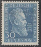 BRD - 1951 - YVERT N°33 * MLH - COTE = 55 EUR. - RÖNTGEN - Ungebraucht